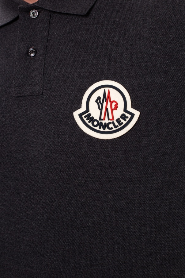 Moncler logo clearance polo